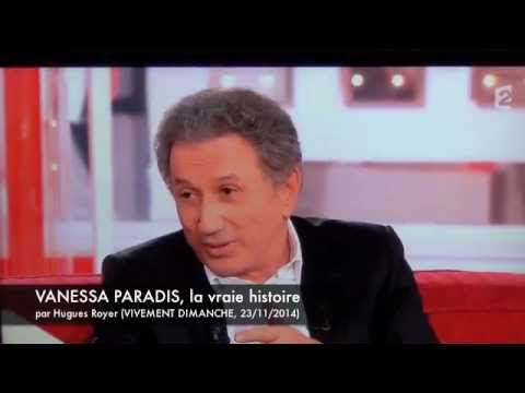 Michel Drucker aime la bio de Vanessa Paradis