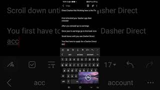Dasher Direct not working do this