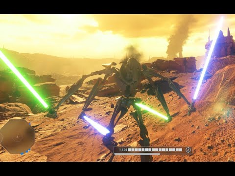 Grievous with unfolded 4 arms (mod showcase) | Star Wars: Battlefront 2 (2017)