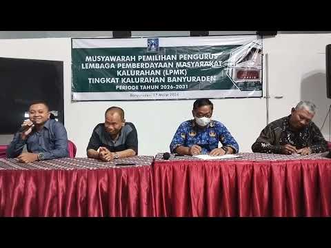 Edi Waluyo Terpilih Lagi Ketua LPM Kalurahan Banyuraden Periode 2026-2931