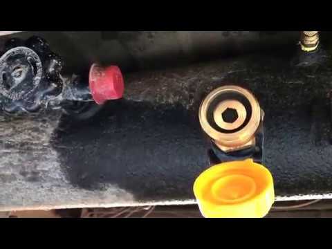 Replacing The propane fill valve on the 84 Westfalia