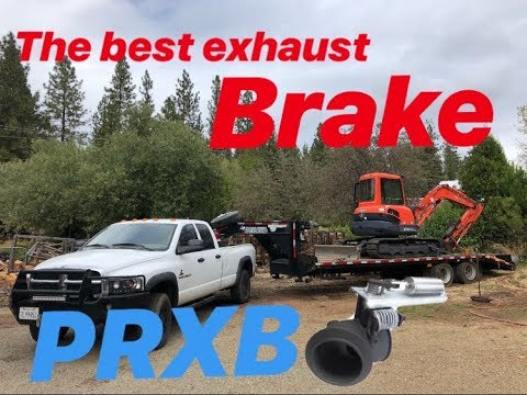 PRXB EXHAUST BRAKE from PACBRAKE. THE BEST EXHAUST BRAKE!!!