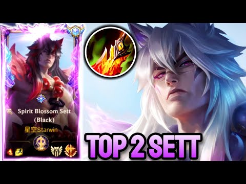 WILD RIFT SETT  - TOP 2 SETT GAMEPLAY - GRANDMASTER RANKED