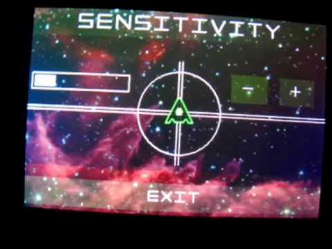 GravSpace for iPhone and iPod Touch - Menus
