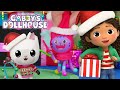SO MANY Holiday Crafts with Gabby! | GABBY'S DOLLHOUSE TOY PLAY ADVENTURES