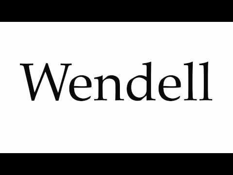 How to Pronounce Wendell