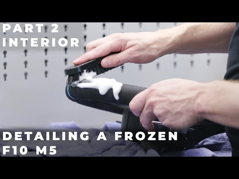 Cleaning and Restoring the Alcantara and Leather on a Frozen (Matte) F10 M5