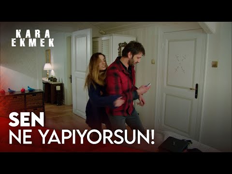 Çetin, Asiye'nin telefonunu gizlice kurcalayınca... - Kara Ekmek 2. Bölüm