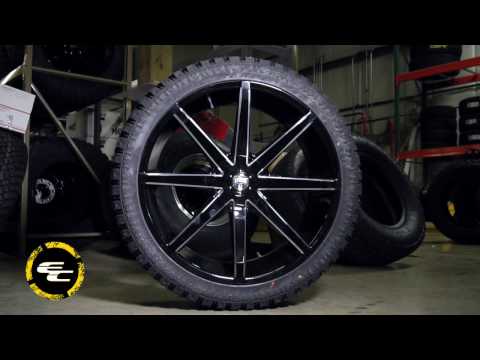 RealView - DUB Push S109 24x9.5 +30 Offset Wheel & Atturo Trail Blade XT 285/40R24 Tire
