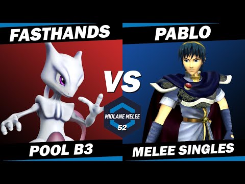 Fasthands vs Pablo - Pool B3 | Midlane Melee 52