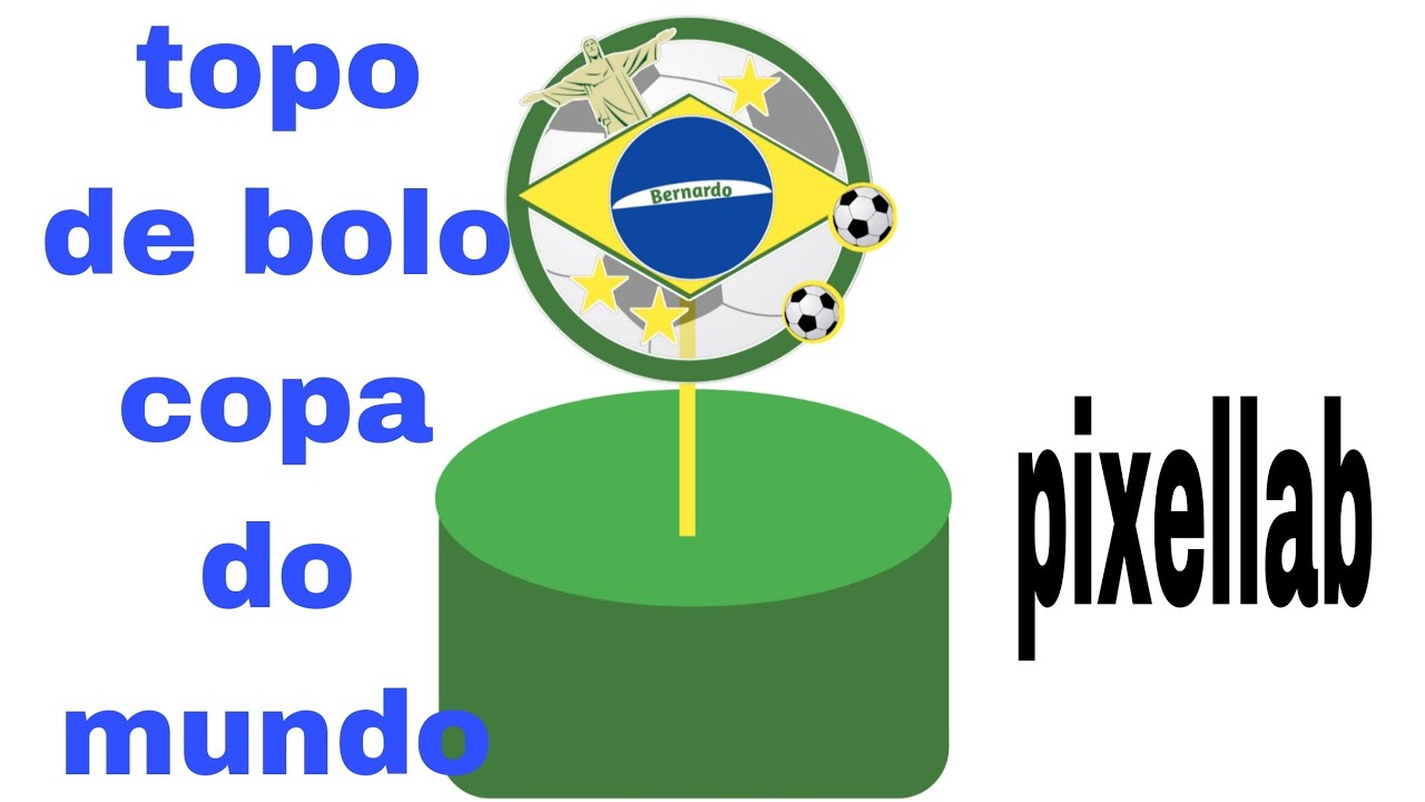 topo de bolo em camadas copa do mundo 2022/como fazer topo de bolo copa do mundo pelo celular