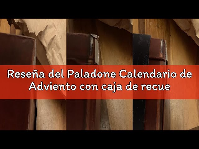 Vídeo relacionado con Undercover - Calendario de Adviento Harry Potter - Caja plegable con lazo - 24 sorpresas creativas - Materiales de manualidades y papelería - Artículos de regalo