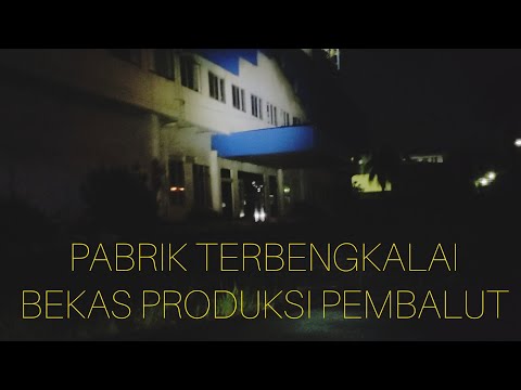 Pabrik Bekas Produksi Pembalut Cikarang Terbengkalai