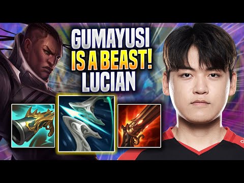 GUMAYUSI IS A BEAST WITH LUCIAN! - T1 Gumayusi Plays Lucian ADC vs Sivir! | Season 2022