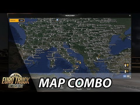 ETS2 1.36 | PM 2.43 + RM 2.0 + GS1.3 (FIX2) + Mediterranean Map... | Map Combo_V3 (0€ version)