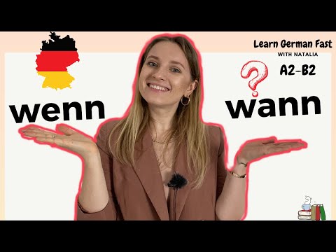 GERMAN 🇩🇪 #71: How to use WENN and WANN (Konnektor oder Fragewort ) II Learn German Fast