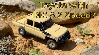 UDIRC UCX18 Toyota! 1/24 Size Micro with DIG?! 