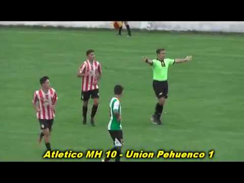 FUTBOL DORREGO: Goles ATLETICO MH 10 - UNION PEHUENCO 1 y SUTERYH 1 - PORTEÑO 0 (8-4-18)