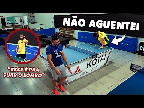 TREINO DE MOVIMENTAÇÃO DE PERNAS PARA TÊNIS DE MESA. Aumente sua VELOCIDADE e AGILIDADE