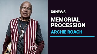 Unique send-off for Archie Roach on his final journey back to his home town | ABC News