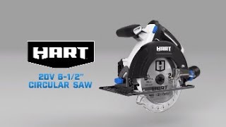 HART 20V 6 1/2" Circular Saw HART 20V 6 1/2" Circular Saw