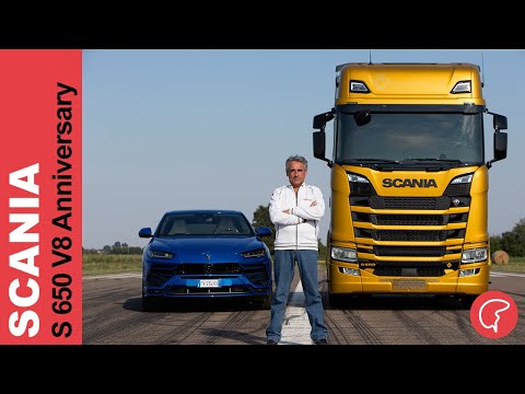 Fuori di Test® - Scania S 650 V8 Anniversary (4K) - #bigandfurious #scania #lamborghini