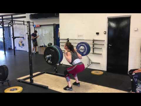 Back squat: 127,5 x 1 rep by Jacqueline Dahlstrøm