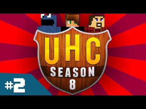 Minecraft: Cube Ultra Hardcore Season 8! Ep. 2 - COWS?!?!?