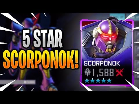 5 Star Scorponok Unlock & Rank Up! - Transformers: Forged To Fight