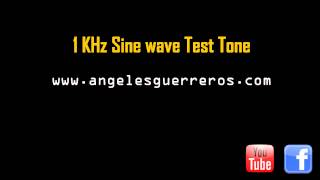 1 KHz Sine Test Tone