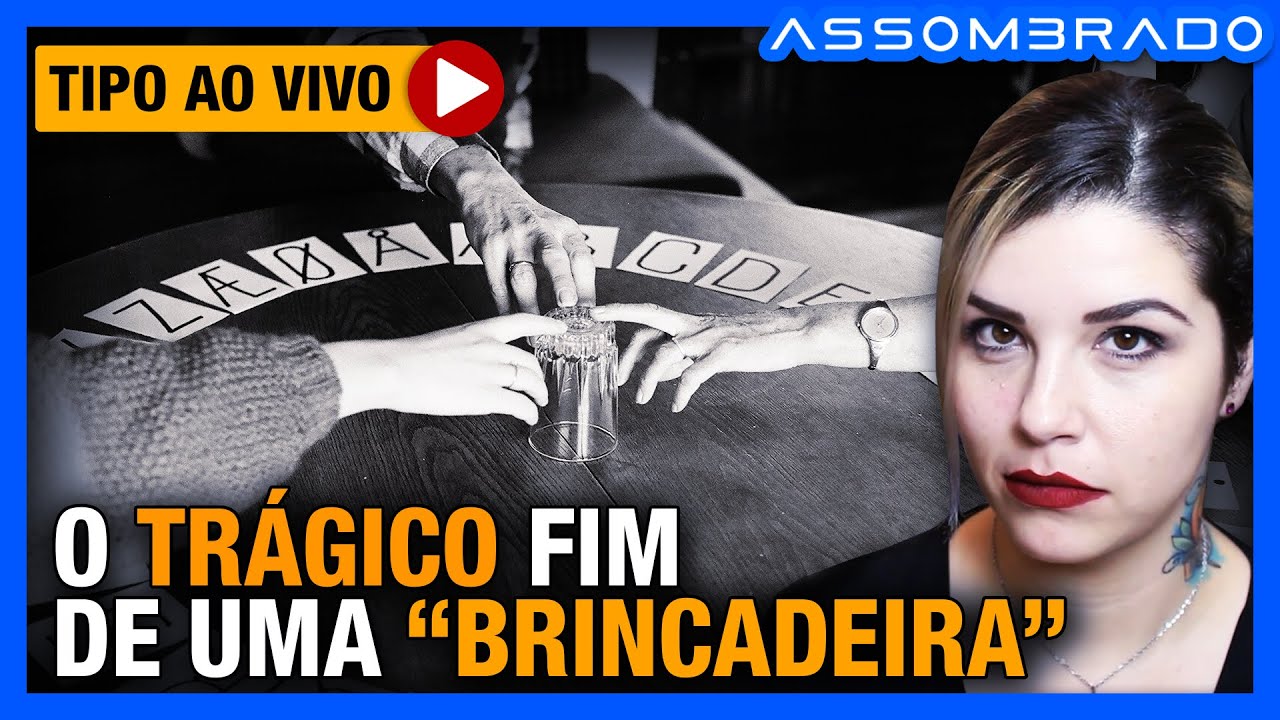 O TRÁGICO FIM DE UMA BRINCADEIRA - História triste de como uma "brincadeira do copo" pode acabar mal