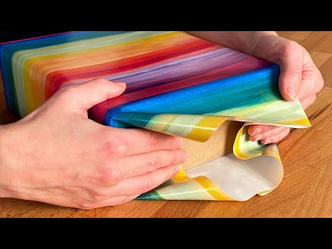 Geschenk einfach einpacken und Geschenkband binden - Schritt für Schritt Anleitung