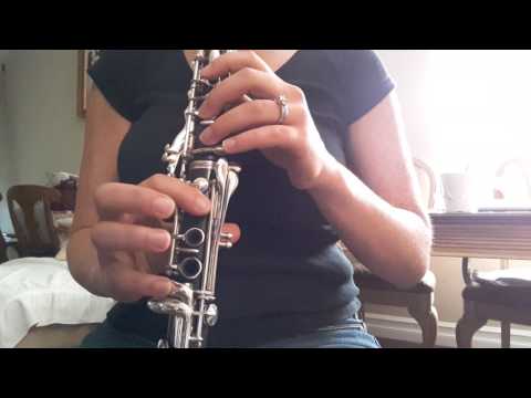 Clarinet 3 octave chromatic