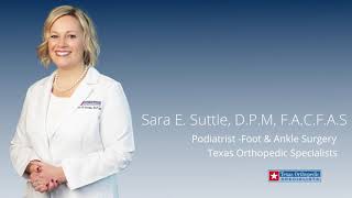Introducing  Sara E. Suttle, DPM