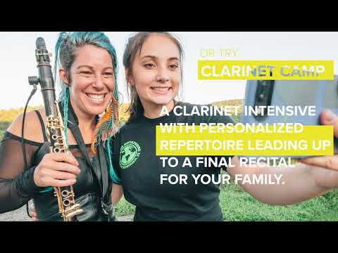 Online clarinet Lessons with Morgan
