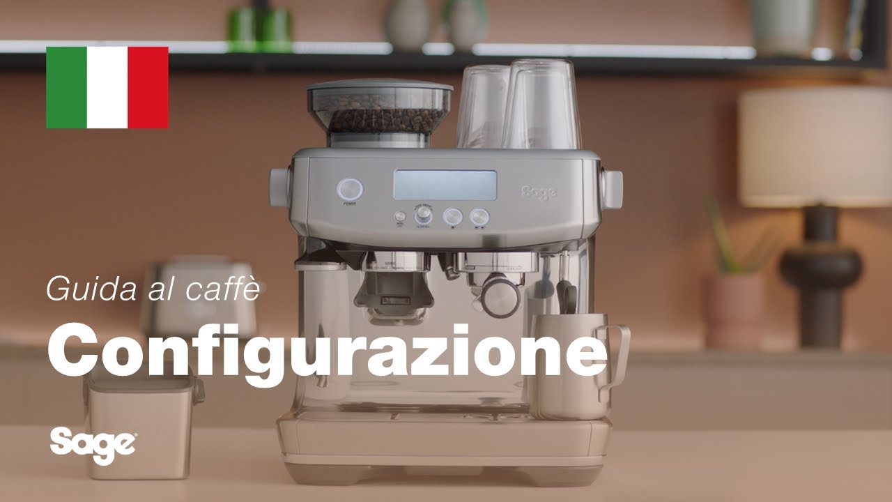 Configurazione della macchina per caffè