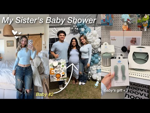 The ultimate Baby Shower vlog *games* | weekend vlog