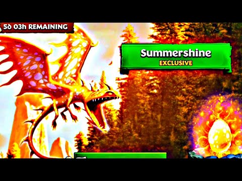 SUMMERSHINE | Titan Mode Max Level 175 | Exclusive Flightmare | Dragons: Rise of Berk