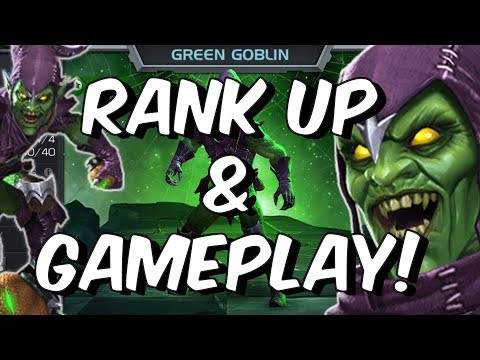 Green Goblin Rank Up & Gameplay - Marvel Contest Of Champions