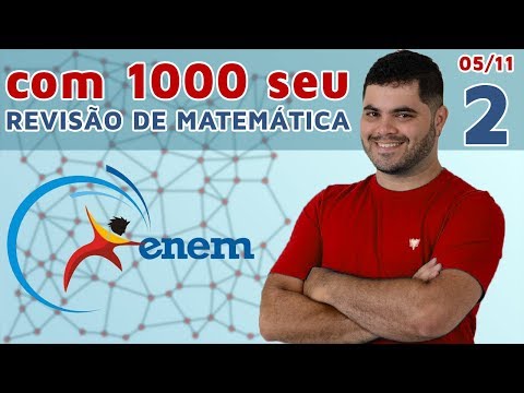 🔴 REVISÃO MATEMÁTICA ENEM 2019 | Questões Mais Fáceis | Com 1000 Seu #2