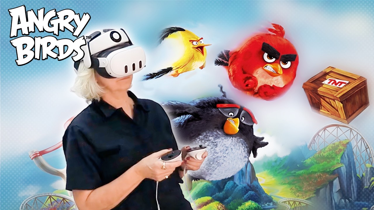 Watch this MASSIVE Angry Birds mural come to life 😍🎨