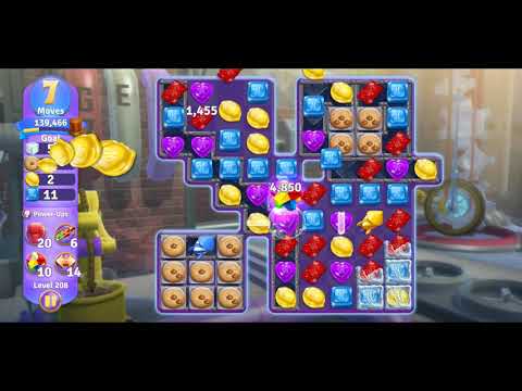 Willy Wonka's World of Candy - Level 208 Complete - No Hacks / No Boosters (Android/IOS)