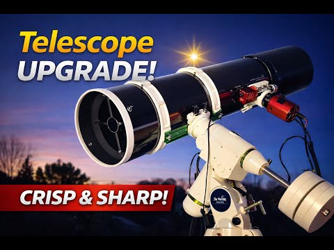 Skywatcher 200 PDS Upgrades That FIXED My Stars (Aperture Mask + Spider Mod)