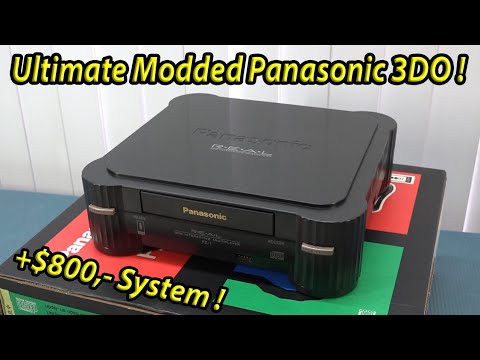Ultimate Modded Panasonic 3DO FZ1 Console Money Can Buy ! 😵