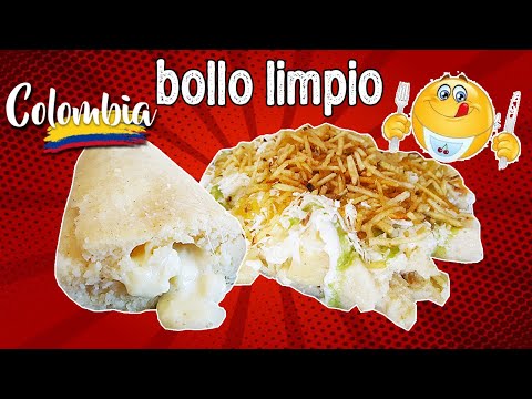 BOLLO LIMPIO COSTEÑO *COMIDA COLOMBIANA* (recetas faciles y rapidas) 😀