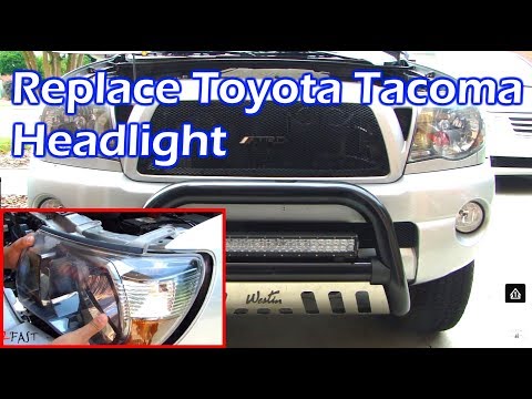 Toyota Tacoma Headlight Replacement 2005-2011