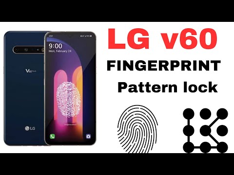 LG v60 fingerprint and lock/LG V60 fingerprint not working sulation