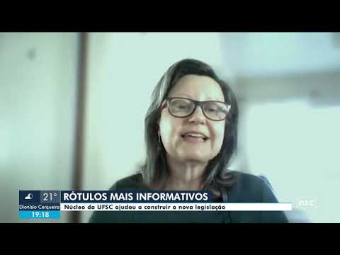 NSC Notícias - SC  Núcleo da UFSC ajuda a construir a nova legislação sobre rótulos