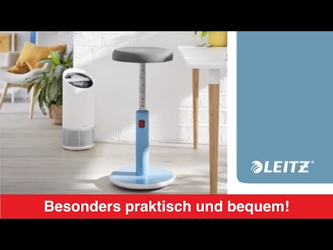Artikelvideo 1 für LEITZ Hocker Ergo Cosy 65180089 grau, 1 St., Artikelnummer 793842