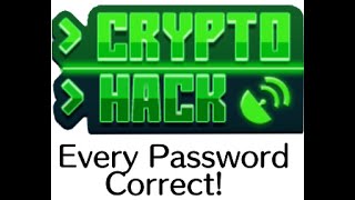 How to get every password correct in Blooket Crypto Hack